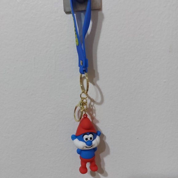 Super Cute Fun Smurfs Keychain - Picture 2 of 5